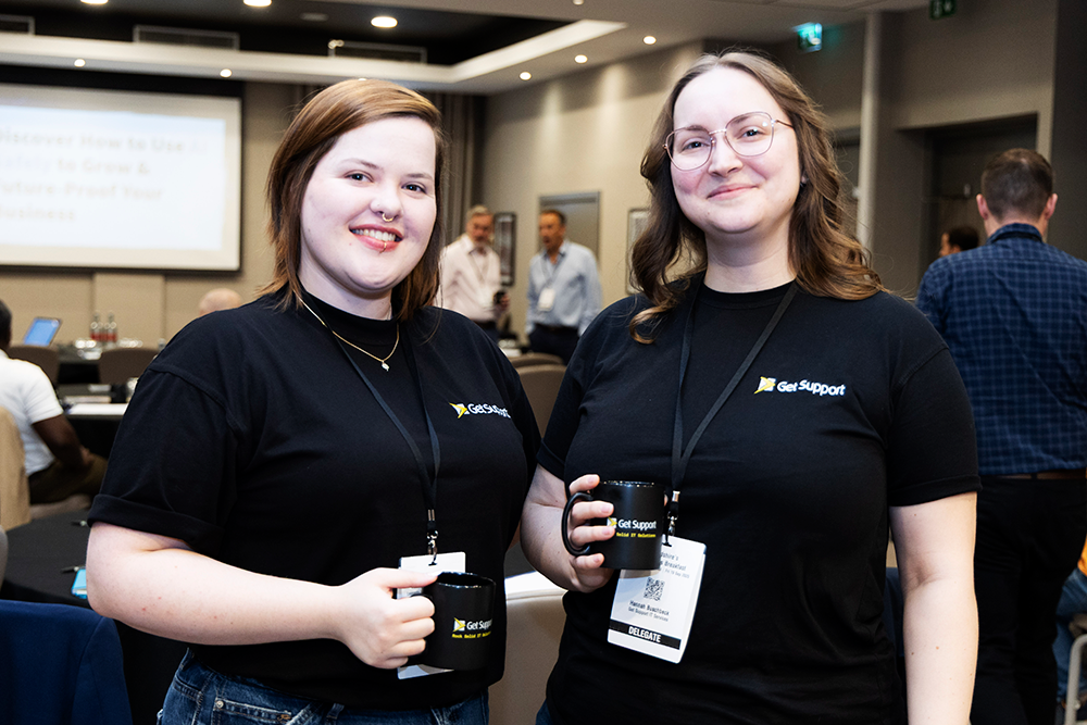 Get Support Customer Success team at a business event